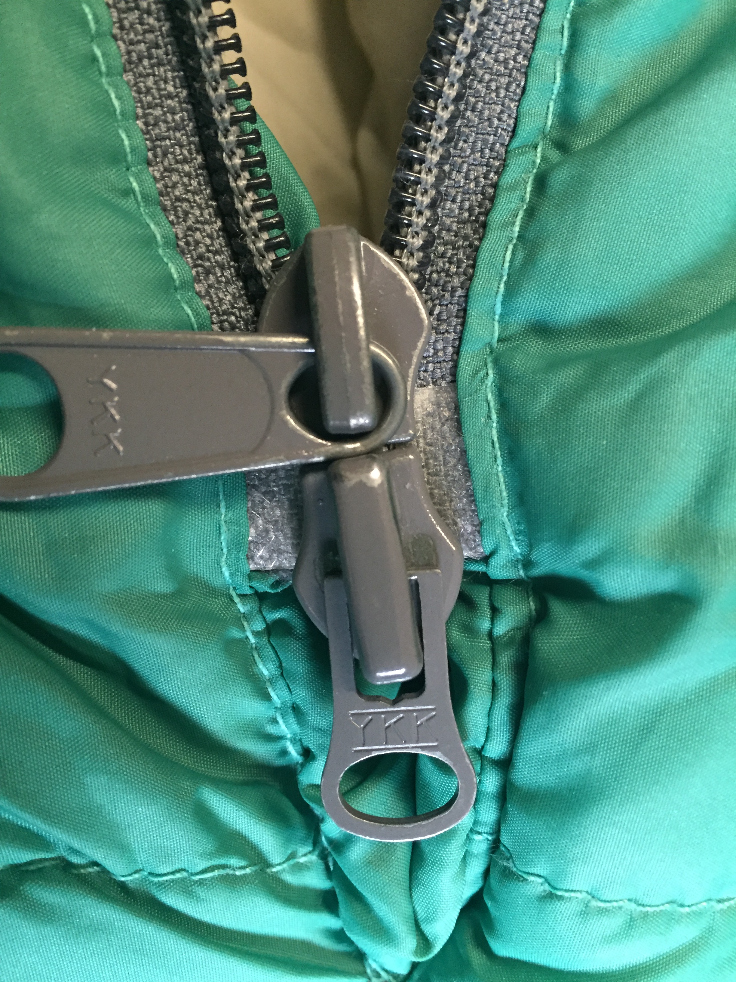 What is the point of a two-way zipper?