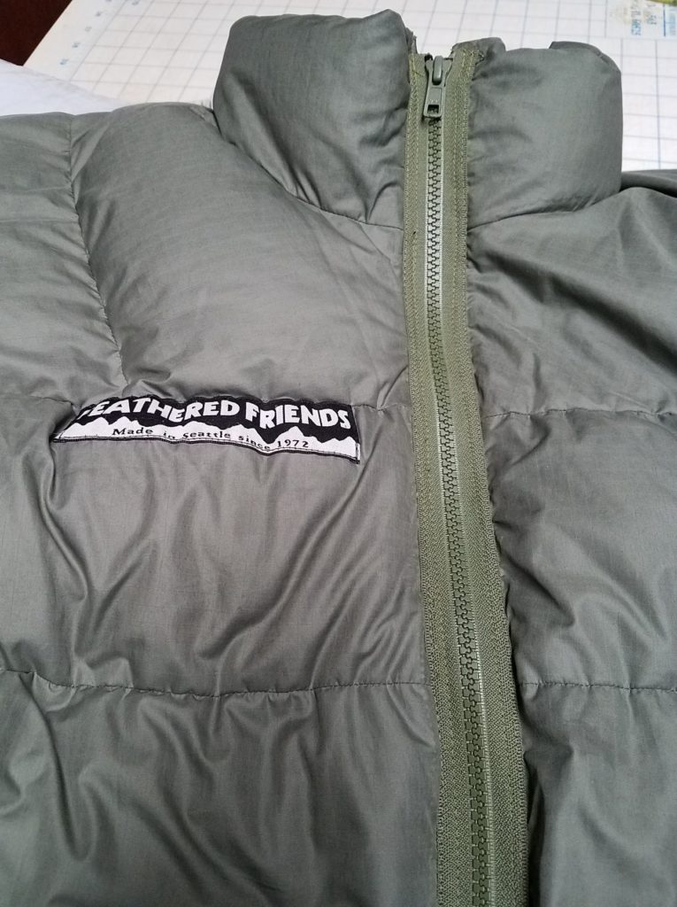 Cost to replace on sale zipper on winter coat